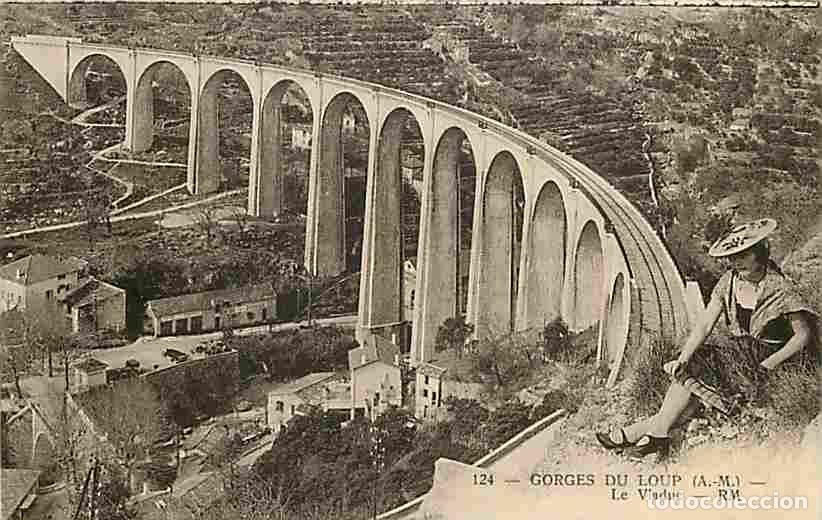 Postais: France - 06 - Gorges du Loup - Le Viaduc - Anim&eacute;e - CPA - Voir Scans Recto-Verso