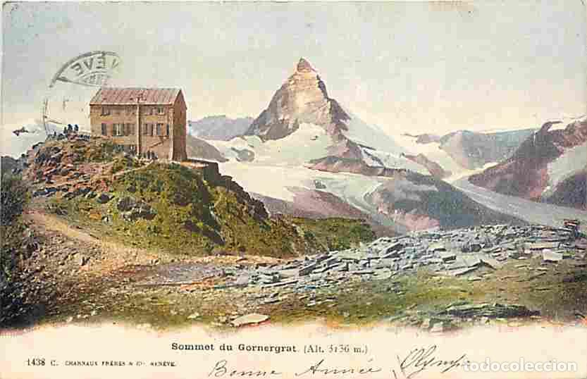 Postais: Suisse - Sommet du Gornergrat - Coloris&eacute;e - CPA - Voir Scans Recto-Verso