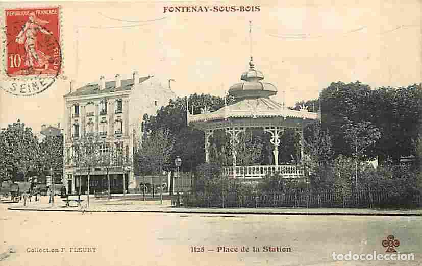 Cartes Postales: France - 94 - Fontenay sous Bois - Place de la Station - Anim&eacute;e - CPA - Voir Scans Recto-Verso