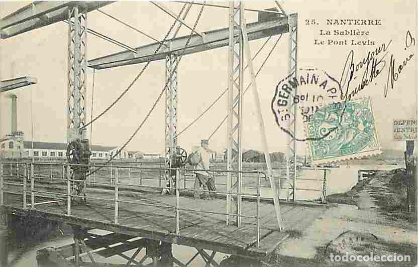 Postais: France - 92 - Nanterre - La Sabli&egrave;re - Le Pont Levis - Anim&eacute;e - CPA - Voir Scans Recto-Verso