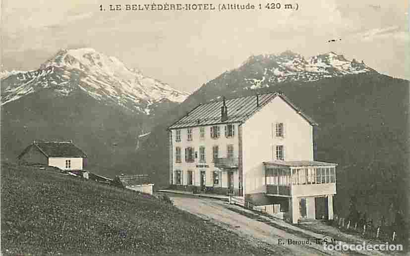 Postais: France - 74 - Bourg Saint Maurice - Le Belv&eacute;d&egrave;re Hotel - CPA - Voir Scans Recto-Verso