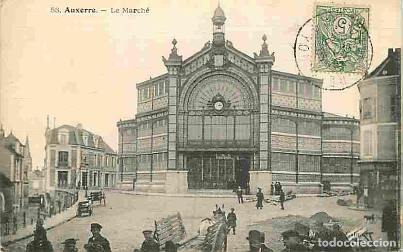 Postais: France - 89 - Auxerre - Le March&eacute; - Anim&eacute;e - CPA - Voir Scans Recto-Verso