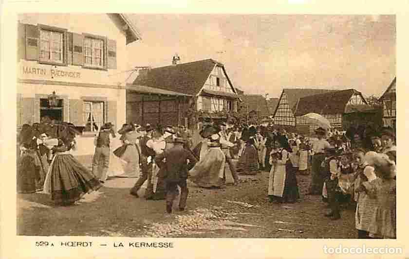 Postais: France - 67 - Hoerdt - La Kermesse - Anim&eacute;e - Folklore - Danse Folklorique - CPA - Voir Scans Recto-