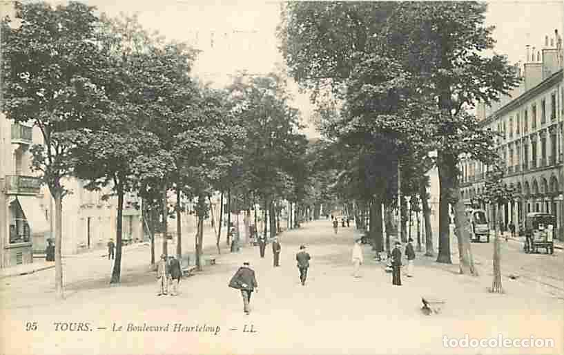 Postais: France - 37 - Tours - Le Boulevard Heurteloup - Anim&eacute;e - CPA - Voir Scans Recto-Verso