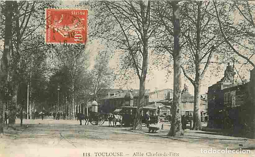 Postales: France - 31 - Toulouse - All&eacute;e Charles de Fitte - Anim&eacute;e - CPA - Voir Scans Recto-Verso