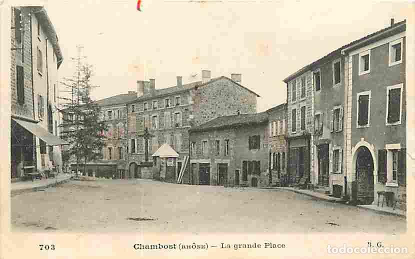 Postales: France - 69 - Chambost - La Grande Place - CPA - Voir Scans Recto-Verso
