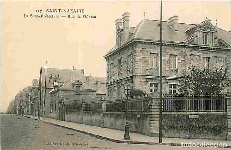 Postales: France - 44 - Saint Nazaire - La Sous-Pr&eacute;fecture - Rue de l'Oc&eacute;an - CPA - Voir Scans Recto-Verso