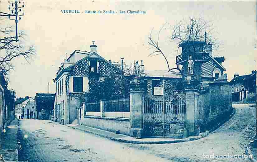 Postais: France - 60 - Vineuil - Route de Senlis - Les Chevaliers - CPA - Voir Scans Recto-Verso