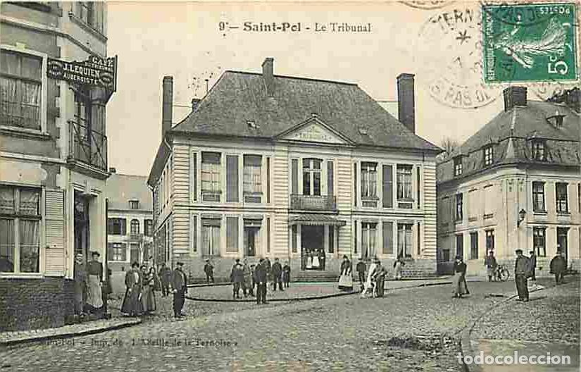 Postais: France - 62 - Saint Pol - Le Tribunal - Anim&eacute;e - CPA - Voir Scans Recto-Verso