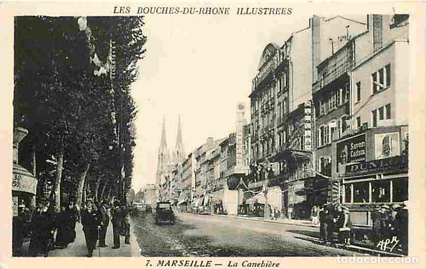 Postais: France - 13 - Marseille - La Canebi&egrave;re - Anim&eacute;e - Automobiles - CPA - Voir Scans Recto-Verso