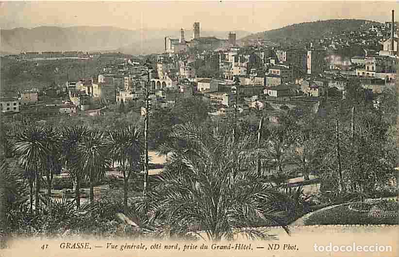 Postkarten: France - 06 - Grasse - Vue G&eacute;n&eacute;rale cot&eacute; nord prise du Grand Hotel - CPA - Voir Scans Recto-Verso