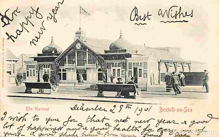 Postkarten: Royaume Uni - Bexhill on Sea - The Kursaal - Anim&eacute;e - CPA - Oblit&eacute;ration ronde de 1901 - Voir Scans