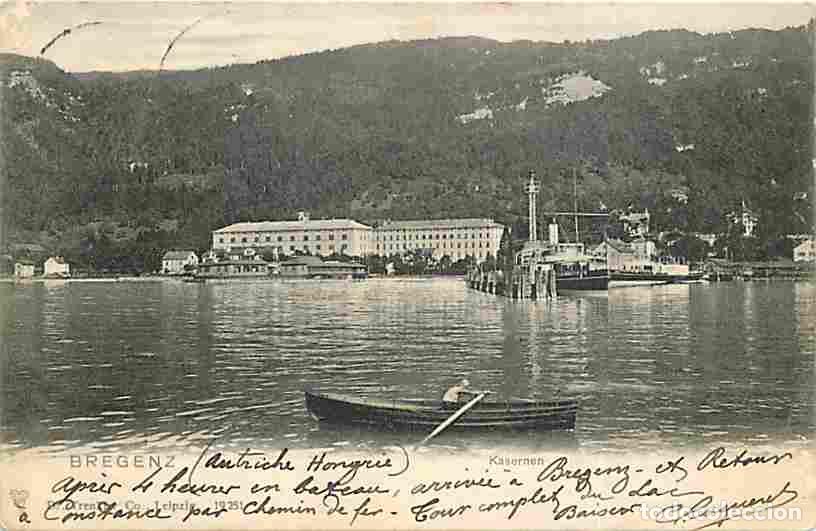 Postkarten: Autriche - Bregenz - Kasernen - Anim&eacute;e - Bateaux - Pr&eacute;curseur - CPA - Voir Scans Recto-Verso