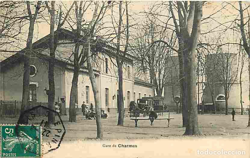Postkarten: France - 88 - Charmes - Gare de Charmes - Anim&eacute;e - Fiacre - CPA - Voir Scans Recto-Verso