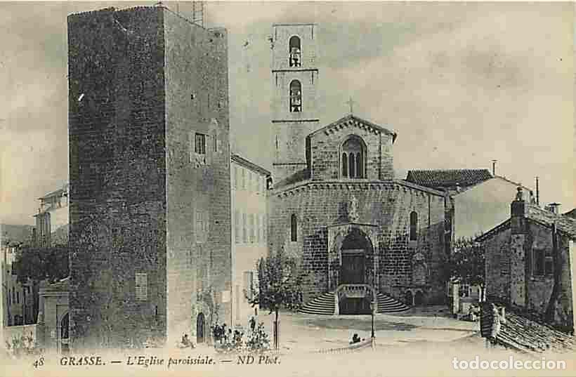 Postkarten: France - 06 - Grasse - L'Eglise paroissiale - CPA - Voir Scans Recto-Verso