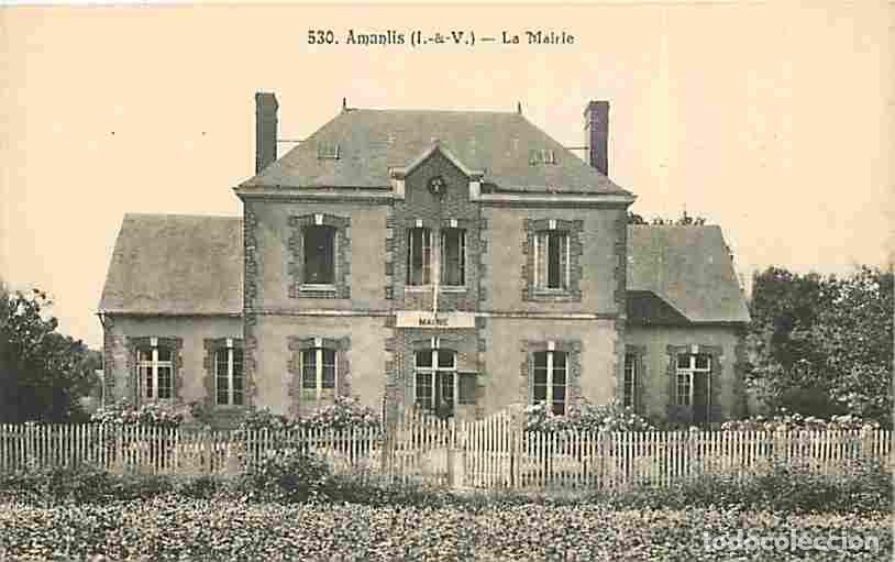 Postales: France - 35 - Amanlis - La Mairie - CPA - Voir Scans Recto-Verso
