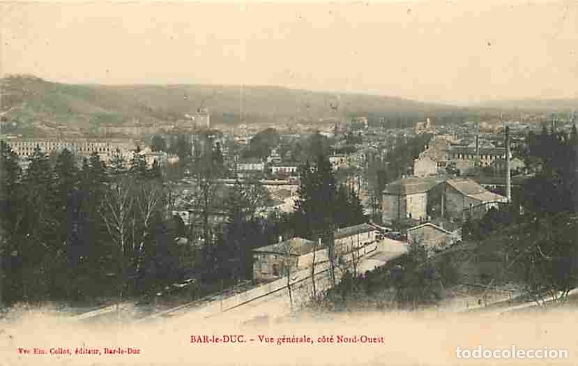 Cartoline: France - 55 - Bar le Duc - Vue G&eacute;n&eacute;rale cot&eacute; Nord-Ouest - CPA - Voir Scans Recto-Verso