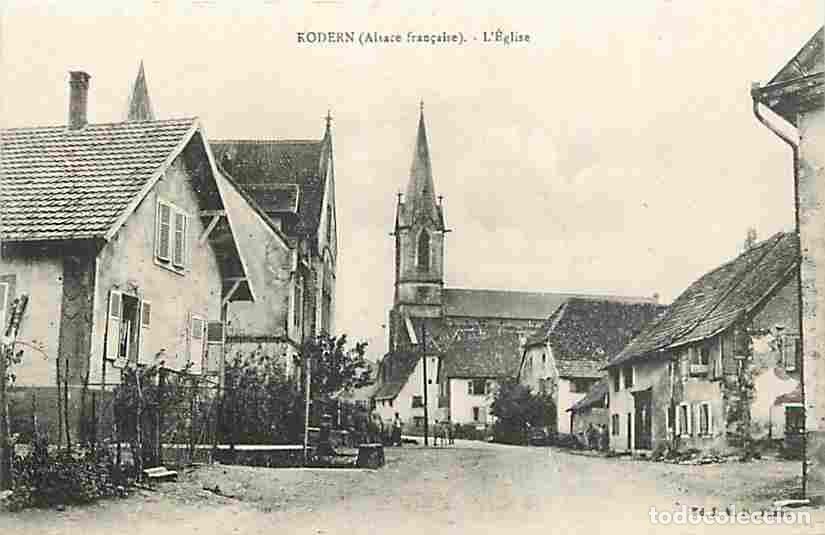 Postcards: France - 68 - Rodern - L'Eglise - Anim&eacute;e - CPA - Voir Scans Recto-Verso