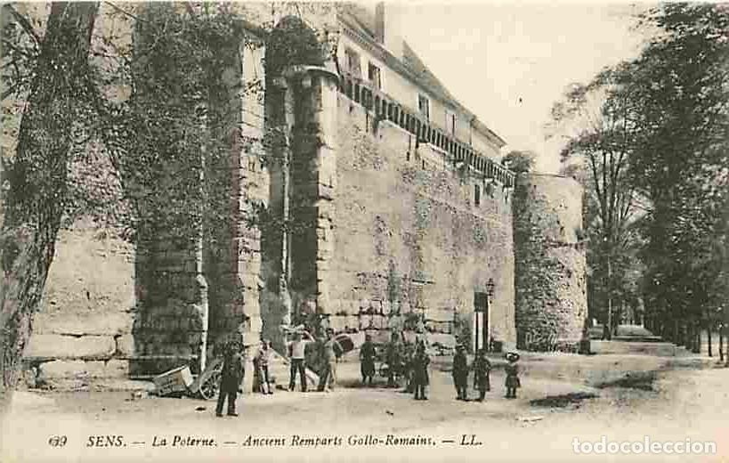 Postales: France - 89 - Sens - Anciens Remparts Gallo-Romains - Anim&eacute;e - CPA - Voir Scans Recto-Verso