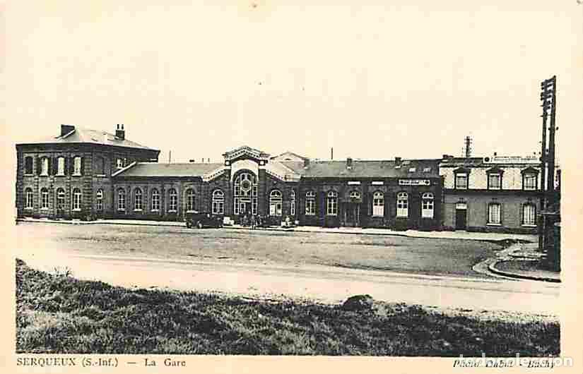 Postkarten: France - 76 - Serqueux - La Gare - Anim&eacute;e - Automobiles - CPA - Voir Scans Recto-Verso