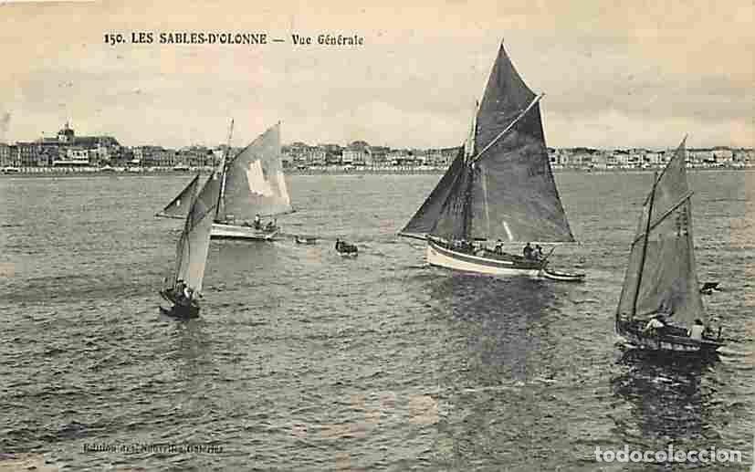 Postais: France - 85 - Les Sables d'Olonne - Vue G&eacute;n&eacute;rale - Bateaux - Thoniers - CPA - Voir Scans Recto-Verso