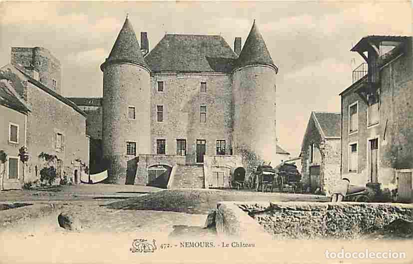 Cartoline: France - 77 - Nemours - Le Chateau - Anim&eacute;e - CPA - Voir Scans Recto-Verso