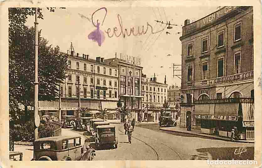 Cartoline: France - 31 - Toulouse - Place Wilson et Th&eacute;atre des vari&eacute;t&eacute;s - Anim&eacute;e - Automobiles - Oblit&eacute;ration