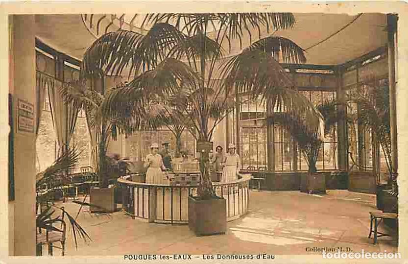 Cartoline: France - 58 - Pougues les Eaux - Les Donneuses d'eau - Anim&eacute;e - Correspondance - CPA - Voir Scans Re