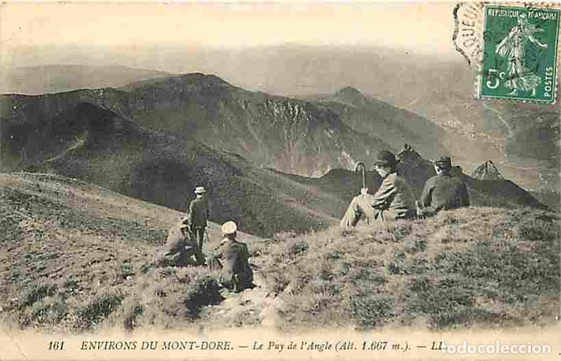 Cartoline: France - 63 - Puy de Dome - Environs du Mont Dore - Le Puy de l'Angle - Anim&eacute;e - Oblit&eacute;ration ronde