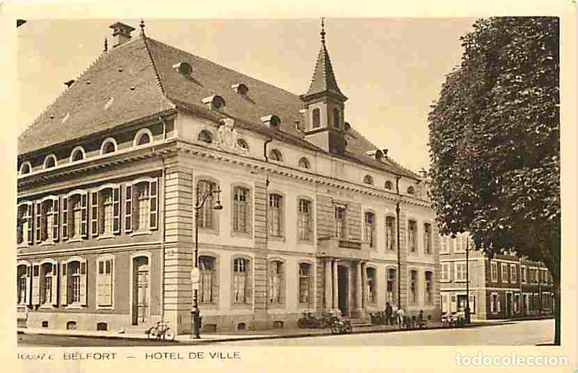 Postais: France - 90 - Belfort - Hotel de Ville - Anim&eacute;e - CPA - Voir Scans Recto-Verso