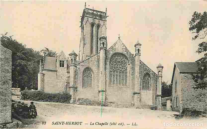 Postkarten: France - 29 - Saint Herbot - La Chapelle - Anim&eacute;e - CPA - Voir Scans Recto-Verso