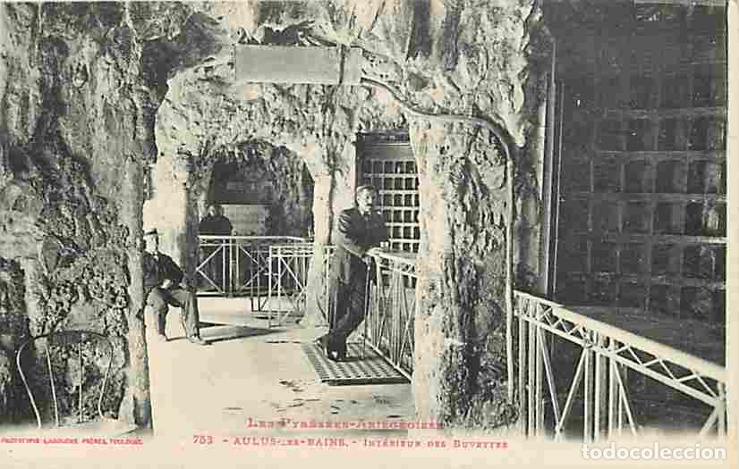 Postales: France - 09 - Aulus les Bains - Int&eacute;rieur des Buvettes - Anim&eacute;e - CPA - Voir Scans Recto-Verso