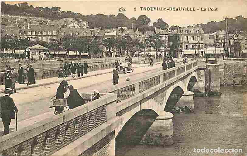 Postales: France - 14 - Trouville - Deauville - Le Pont - Anim&eacute;e - Automobiles - CPA - Voir Scans Recto-Verso
