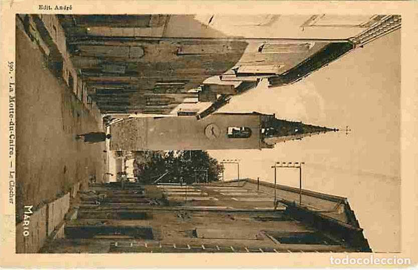 Postkarten: France - 04 - La Motte du Caire - Le Clocher - Anim&eacute;e - Editeur Mario - Horloge - Correspondance - C