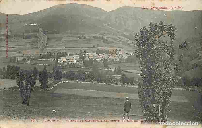 Postkarten: France - 31 - Luchon - Village de Cathervieille - Anim&eacute;e - Oblit&eacute;ration ronde de 1906 - CPA - Voir S