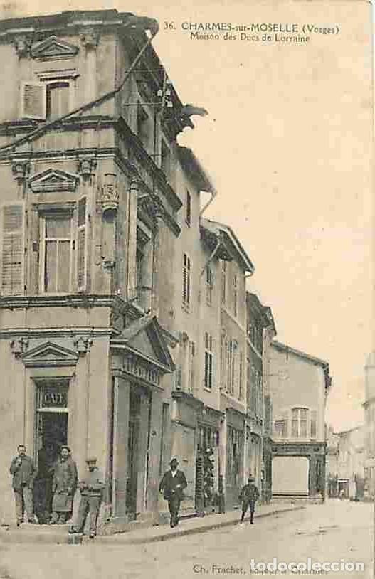Postkarten: France - 88 - Charmes sur Moselle - Maison des Ducs de Lorraine - Anim&eacute;e - Correspondance - Caf&eacute; - C