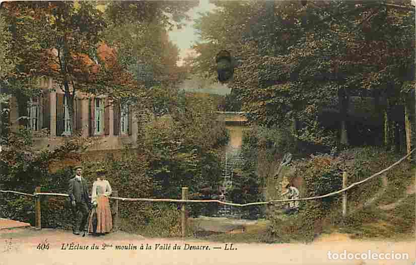 Postcards: France - 62 - Vall&eacute;e du Denacre - L'Ecluse du 2e moulin &agrave; la Vall&egrave; du Denacre - Anim&eacute;e - Coloris&eacute;e -