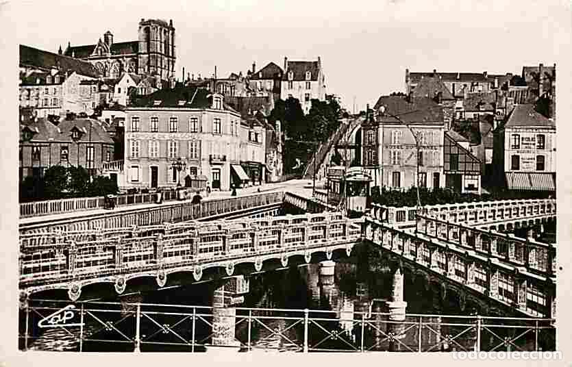 Postcards: France - 72 - Le Mans - Le Pont en X - Anim&eacute;e - Tramway - CPA - Voir Scans Recto-Verso