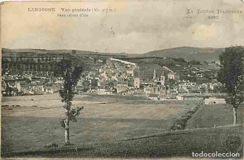 Postais: France - 48 - Langogne - Vue G&eacute;n&eacute;rale - Voyag&eacute;e en 1918 - Correspondance - CPA - Voir Scans Recto-Ve