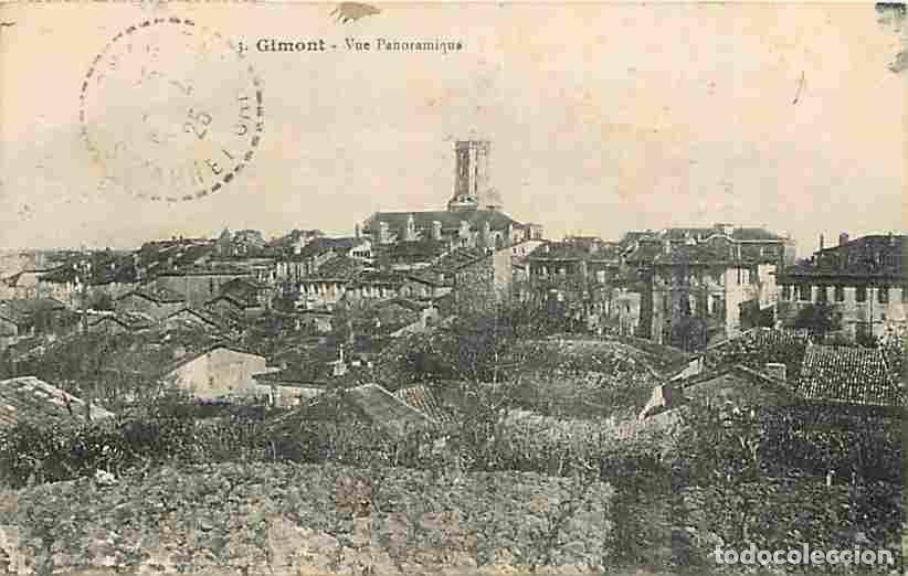 Postais: France - 32 - Gimont - Vue Panoramique - Oblit&eacute;ration ronde de 1926 - CPA - Voir Scans Recto-Verso