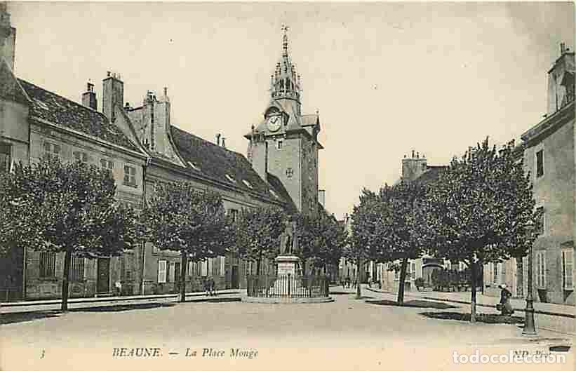 Postais: France - 21 - Beaune - La Place Monge - Anim&eacute;e - CPA - Voir Scans Recto-Verso