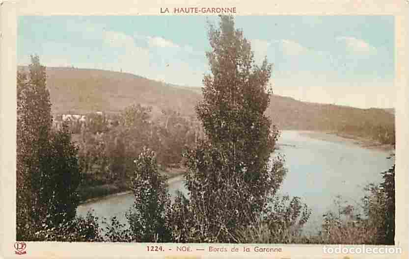 Postales: France - 31 - No&eacute; - Bords de la Garonne - Coloris&eacute;e - CPA - Voir Scans Recto-Verso