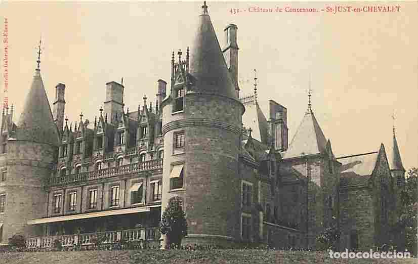 Cartes Postales: France - 42 - Saint Just en Chevalet - Ch&acirc;teau de Contenson - Carte Neuve - CPA - Voir Scans Recto-V