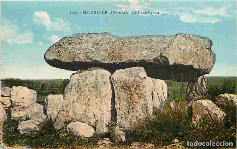 Postales: France - 56 - Plouharnel - Carnac - Le Man&eacute; Remor - Coloris&eacute;e - Carte Neuve - CPA - Voir Scans Recto