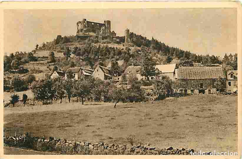Postales: France - 63 - Murol - Le Ch&acirc;teau et Village de Chassagne - CPA - Voir Scans Recto-Verso