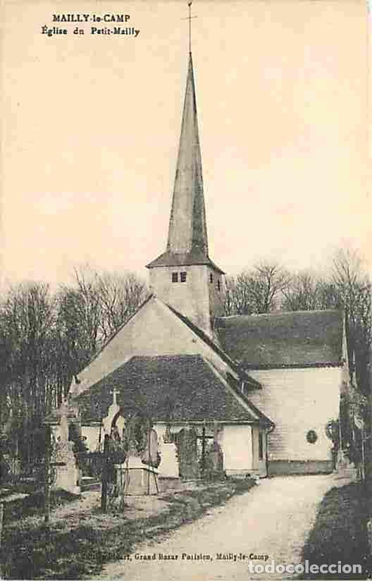Postales: France - 10 - Mailly le Camp - Eglise du Petit Mailly - CPA - Voir Scans Recto-Verso