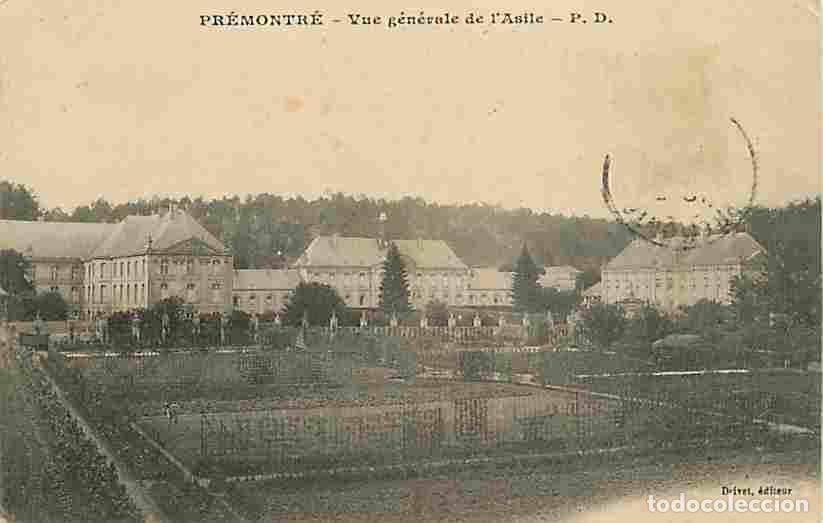 Postkarten: France - 02 - Pr&eacute;montr&eacute; - Vue g&eacute;n&eacute;rale de l'Asile - Oblit&eacute;ration ronde de 1912 - CPA - Voir Scans Re