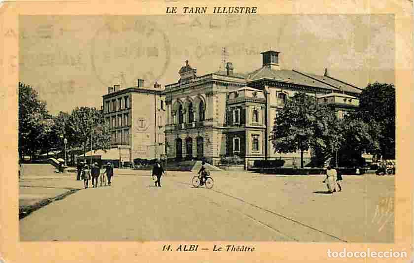 Postales: France - 81 - Albi - Le Th&eacute;atre - Anim&eacute;e - Editeur APA - CPA - Voir Scans Recto-Verso