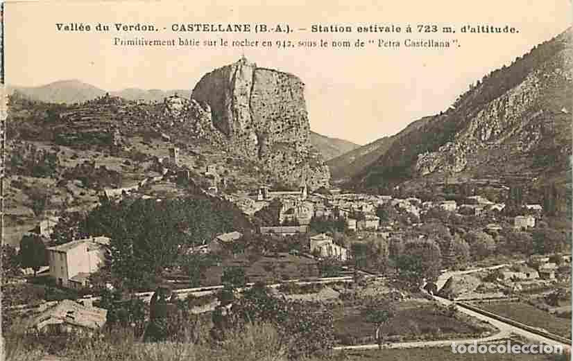 Postales: France - 04 - Castellane - Vue G&eacute;n&eacute;rale - CPA - Voir Scans Recto-Verso