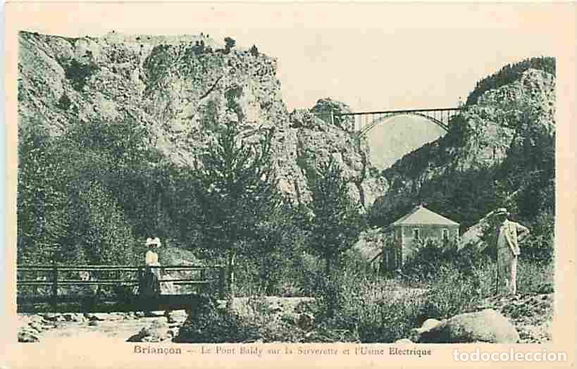 Postales: France - 05 - Brian&ccedil;on - Le Pont Baldy sur la Serverette - L'Usine Electrique - Anim&eacute;e - CPA - Voir